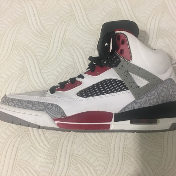 Jordan Spizike White Cement Grey *CUSTOM* Size 115 - Picture 5 of 16